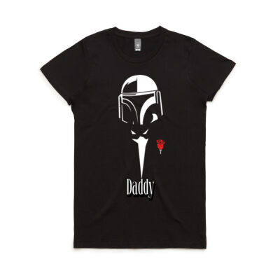 Mandalorian Is My Daddy Womens Tee Thumbnail