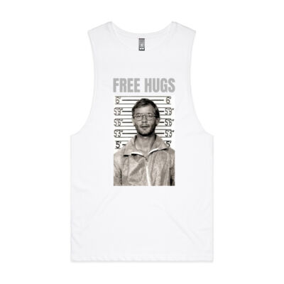 Jeffery Dahmer Free Hugs Men's Tank Thumbnail