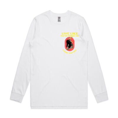 Live Like You're Gonna Die Mens Longsleeve Thumbnail