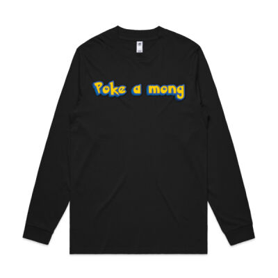 Poke A Mong Mens Longsleeve Thumbnail