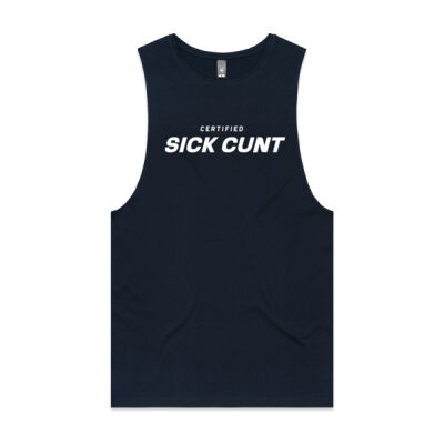 Certified Sick Cunt Mens Tank Thumbnail