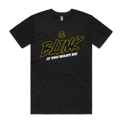 Blink If You Want Me Mens Tee Thumbnail