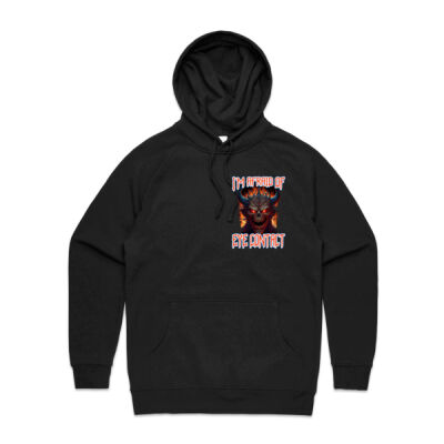 I'm Afraid of Eye Contact Womens Hoodie Thumbnail